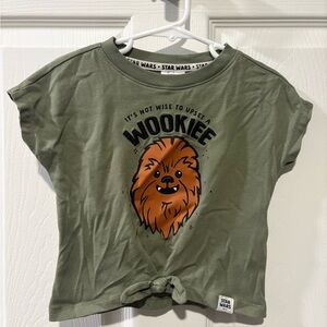 Star Wars Chewbacca green Crew Neck Tee